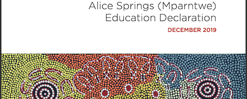 Is this what Dan Tehan means by ‘back to basics’? The Mparntwe Declaration