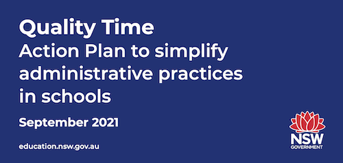 Will the Quality Time Action Plan reduce teacher workload?