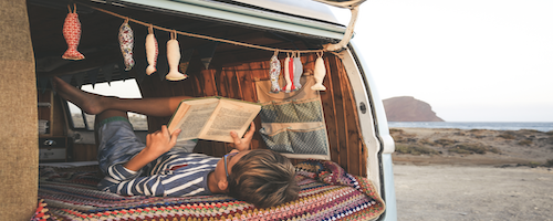 When school’s in a caravan on the road to an astonishing world