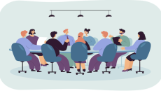 how leaders run meetings