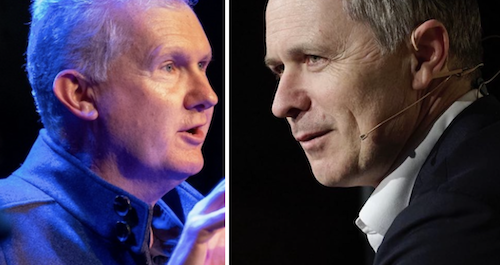 What is the tension between Jason Clare and Tony Burke?