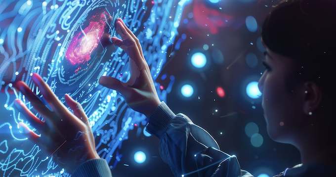 Image of an engaged teacher